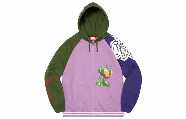 Supreme FW21 Week 11 x JUNYA WATANABE COMME des GARONS MAN Zip Up Hooded Sweatshirt Logo