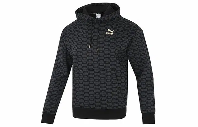 Puma Luxe Aop Hoodie Logo