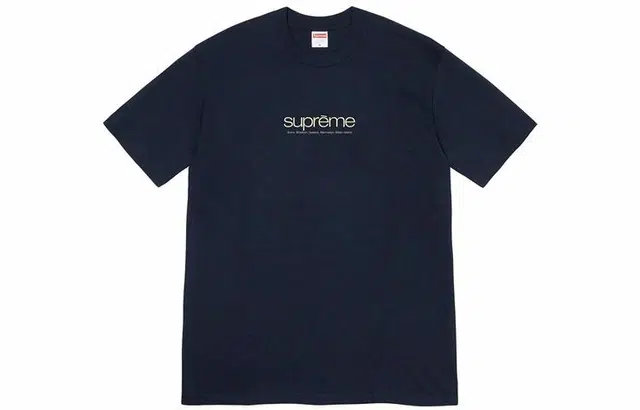 Supreme Week 1 Five Boroughs Tee Logo LogoT
