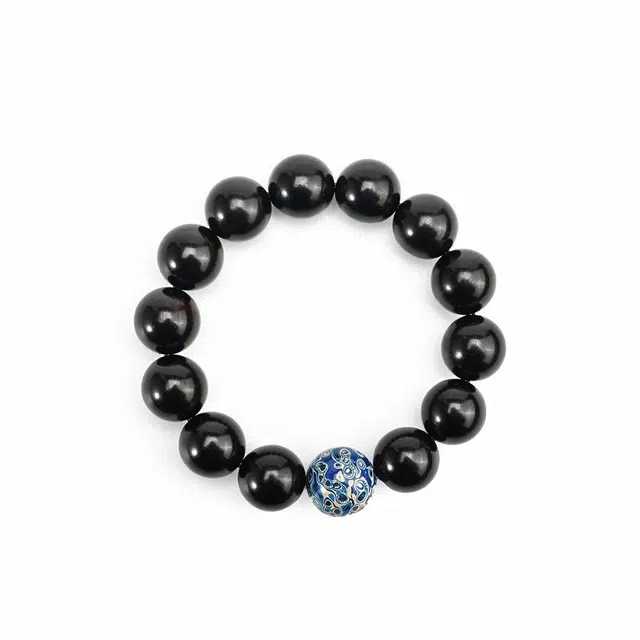 天纵 新中式民族风 轻奢高端文玩 小众设计高级感   招财纳福 国风好运盘玩念珠 紫檀属 手串 男女同款情侣款