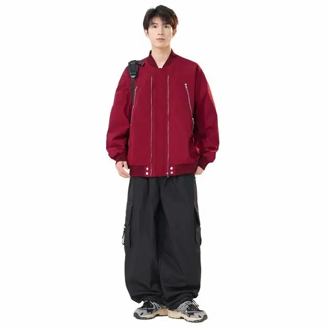 【dme】 高街运动防风防泼水百搭时尚夹克外套 男女同款