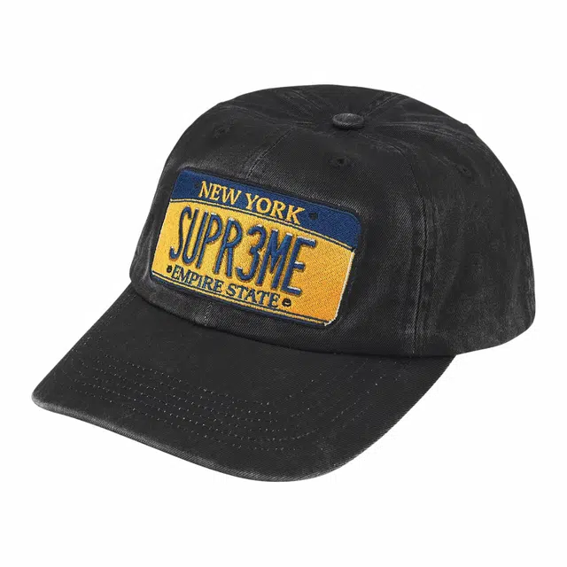 Supreme Supreme SS25 WEEK 3 License Plate 6-Panel -