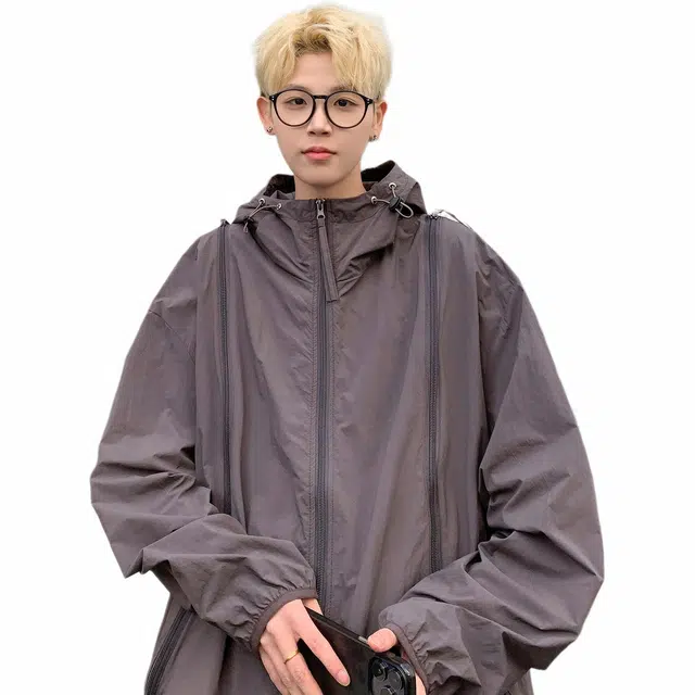 中国航天 户外休闲轻薄透气百搭防晒服 男女同款