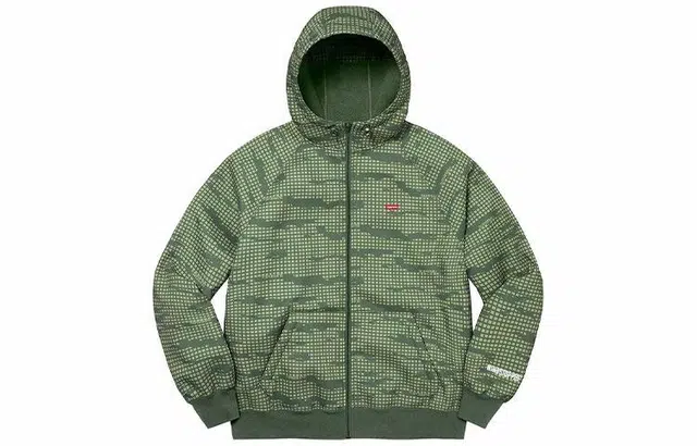 Supreme FW21 Week 15 x WINDSTOPPER Zip Up Hooded Sweatshirt Logo