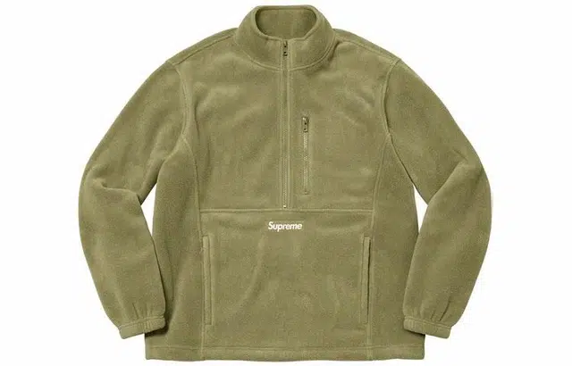 Supreme Week 17 x Polartec Half Zip Pullover