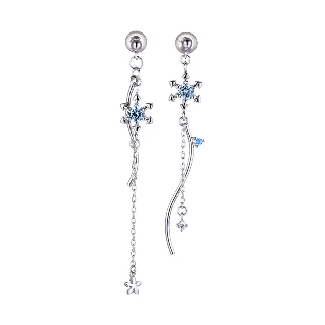 花芽 小雪二十四节气系列中国风优雅小众气质精致设计 铜镀金 耳钉 女款