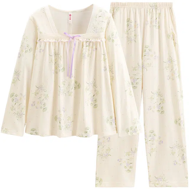 芬腾 休闲舒适简约家居服睡衣套装 女款