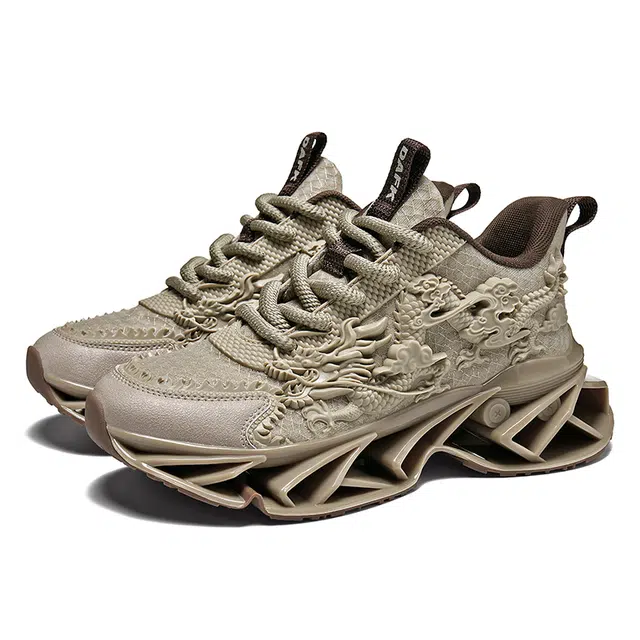 南极人 超纤皮 复古潮流舒适 低帮 老爹鞋 男款