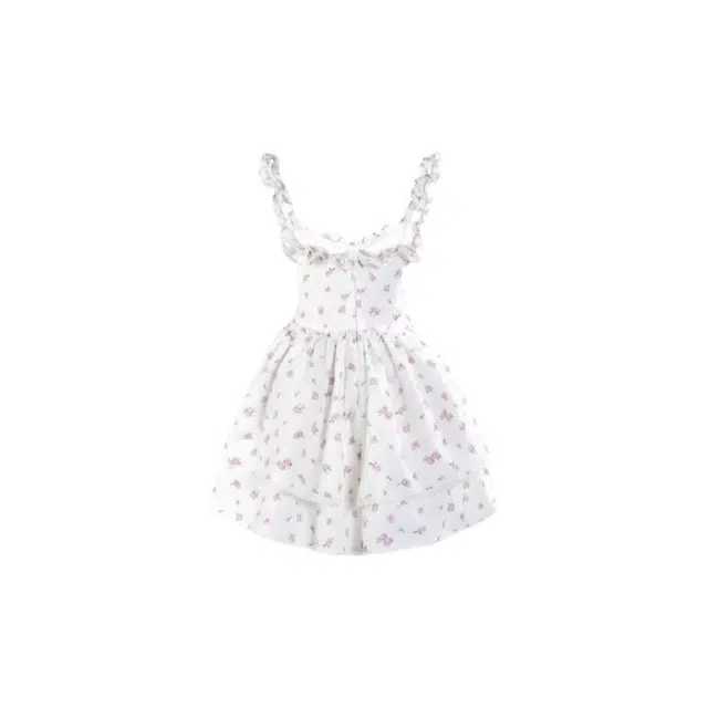 欧阳喜 纯欲风收腰显瘦吊带连衣裙 女款 白色