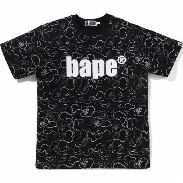 BAPE SS25 NEON CAMO T