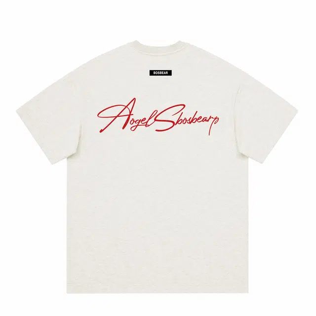 BOS BEAR LOGOcleanfitT