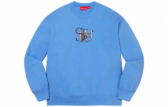 Supreme SS22 Week 1 Overlap Crewneck