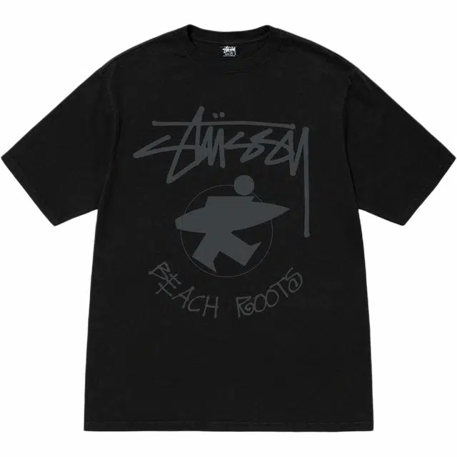 Stussy SS24 BEACH ROOTS TEE PIGMENT DYED logoT