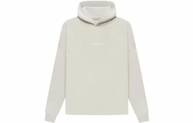 Fear of God Essentials SS22 Relaxed Hoodie Wheat Logo