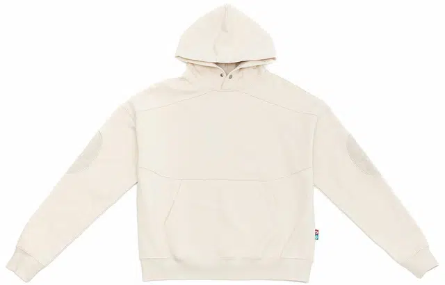 Vandy The Pink SS22 Patchwork Hoodie Off White