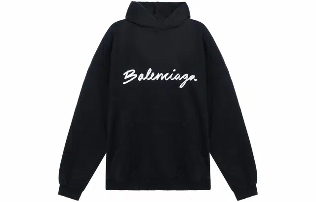 Balenciaga FW22 Hoodie Black