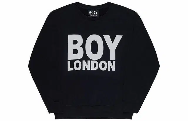 Boy London Letter Print Oversized Sweatshirt