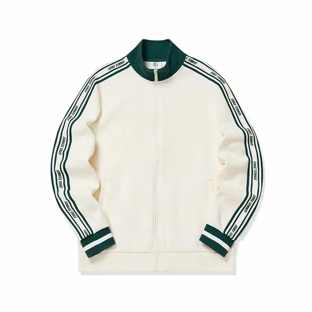 鸿星尔克 立型科技 字母印花休闲运动开衫卫衣 男款 冰川白