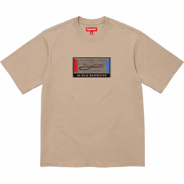 Supreme SS24 Intarsia Label S/S Top