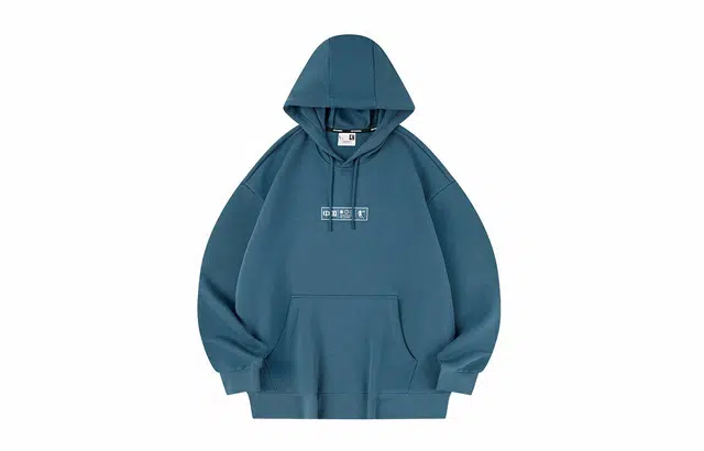 乔丹 综训系列 连帽长袖休闲运动卫衣 男款 幽蓝色