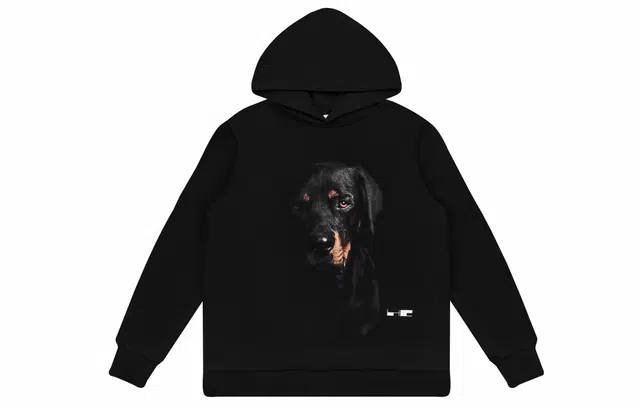 HARSH AND CRUEL Rottweiler Hoodie Black
