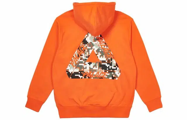 PALACE FW22 Tri-digi Hood Orange FW22 Logo