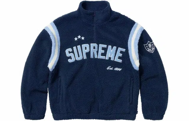 Supreme FW23 WEEK1 ARC HALF ZIP FLEECE PULLOVER