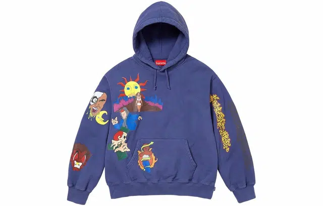 Supreme FW23 WEEK1 SUNRISE HOODED SWEATSHIRT
