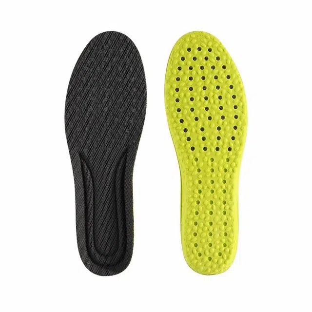 足印部落 运动减震吸汗防臭 舒适软弹不累脚 透气网布 鞋垫 男女同款情侣款