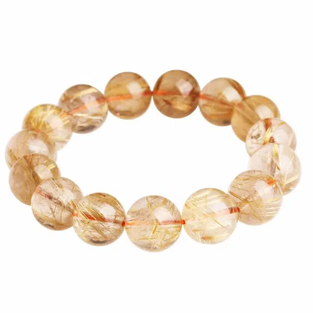 豆蔻时光 国风优雅新中式高级感转运珠 经典素珠款 水晶 手串 男女同款情侣款