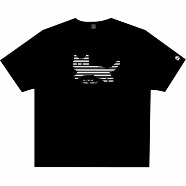 Black cat Pixel T