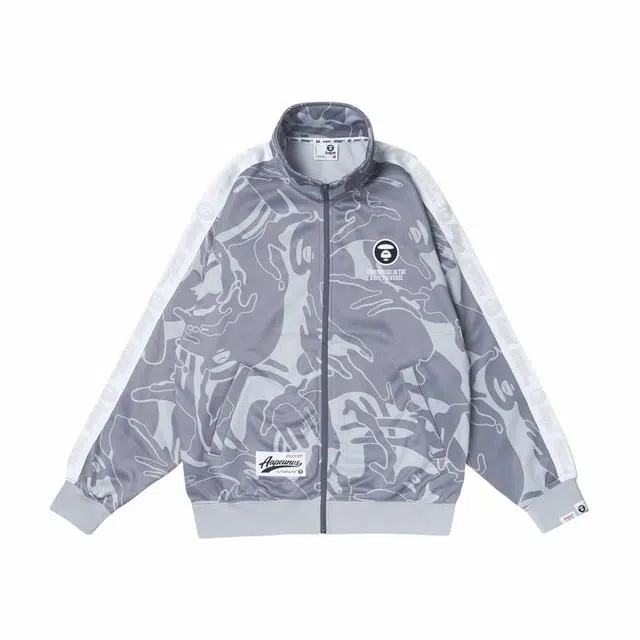 Aape FW23 Camo Badge Sweatshirt