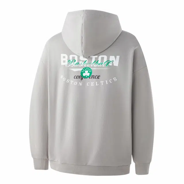 NBA Celtics Logo Print Sweatshirt