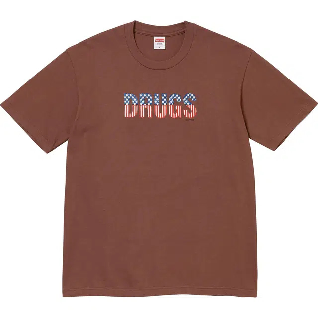 Supreme FW24 WEEK1 Drugs Tee T