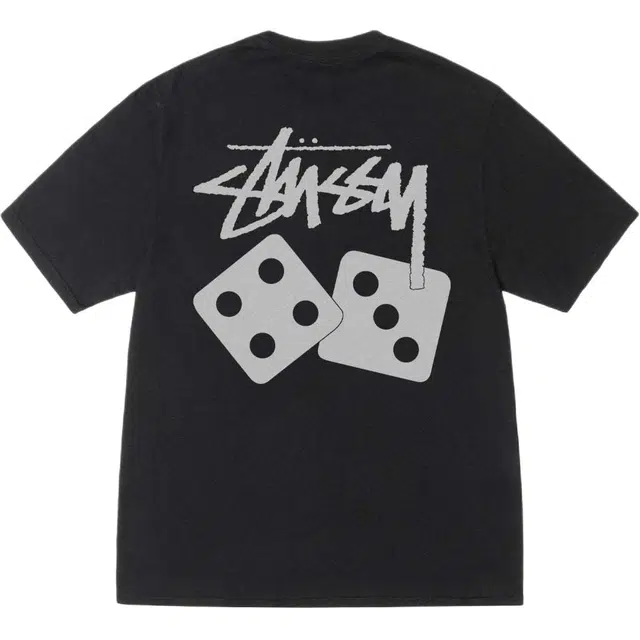 Stussy SS25 DICE TEE PIGMENT DYED T