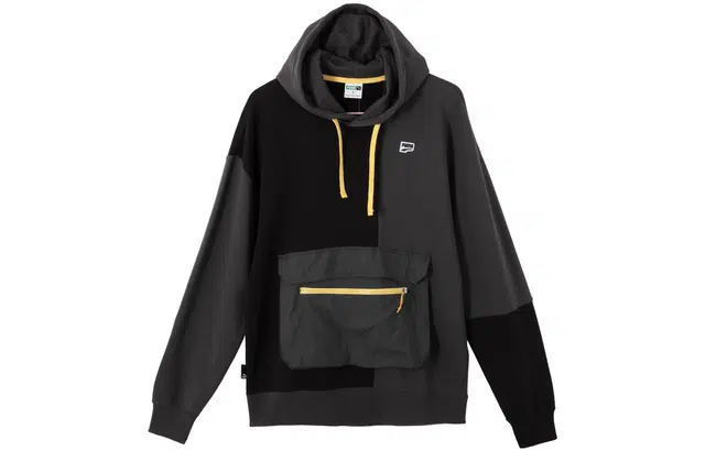 PUMA DOWNTOWN COLORBLOCK UTILITY HOODIE