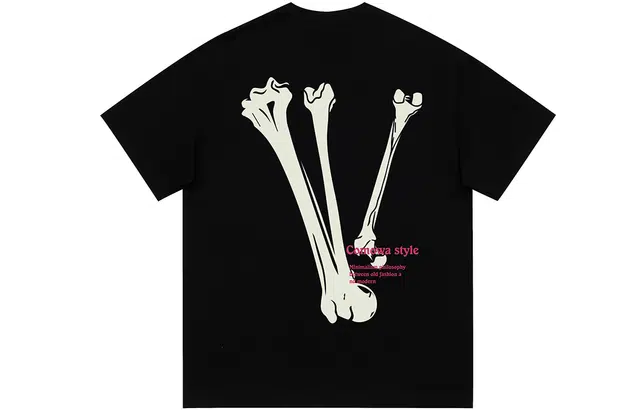 COMOWA Bone V Logo T-Shirt