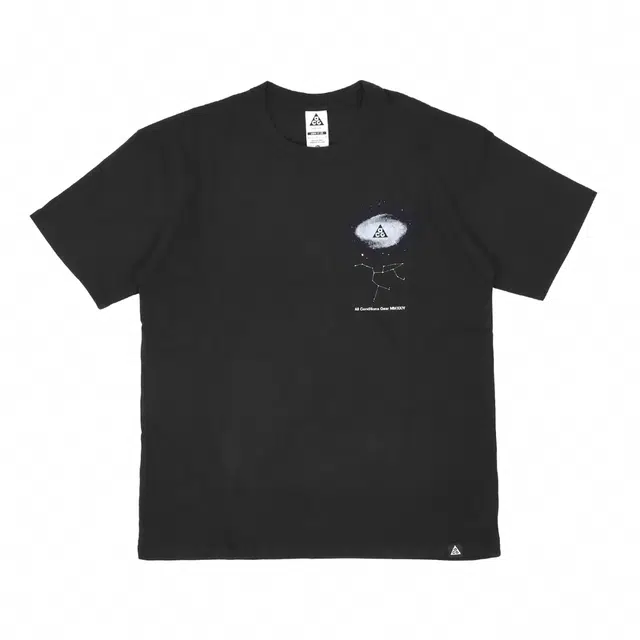 Nike ACG Logo Print Crewneck T-Shirt Black