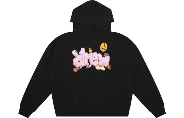 Drew House FW22 Doodle Joy Hoodie Black