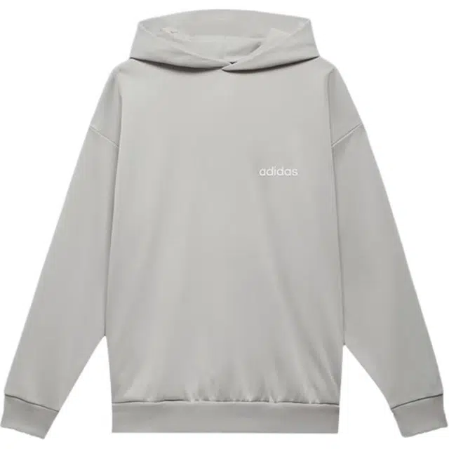 adidas originals Adidas Basketball Chapter 1 Sweat Hoodymetal Grey Logo