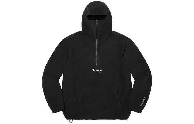 Supreme FW22 Week 14 x Polartec Facemask Half Zip Pullover