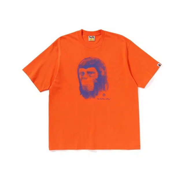A BATHING APE SS24 Pixel Ape Graphic T-Shirt
