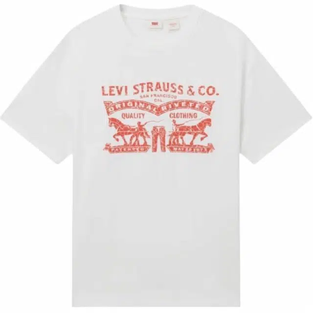 Levi’s SS25 Double Horse Print Knit Tee