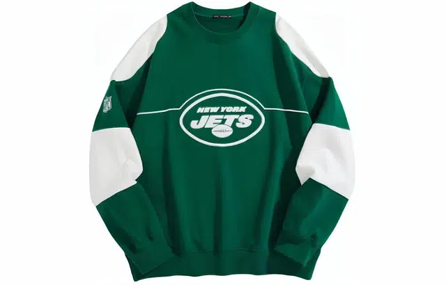 PEACEBIRD MEN x NFL Pullover Sweatshirt Green