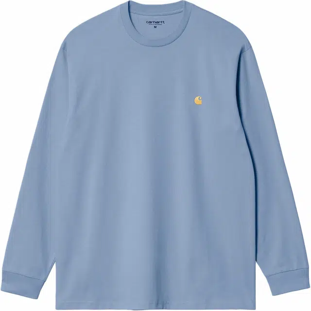Carhartt WIP SS24 creen LS Chase T-Shirt LOGO T