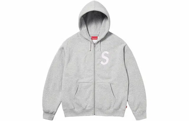 Supreme FW23 WEEK3 S LOGO ZIP UP HOODED SWEATSHIRT S Logo