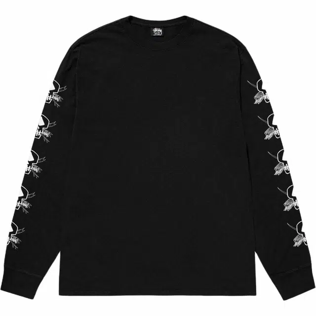Stussy FW24 2024 FOILS LS TEE PIGMENT DYED T