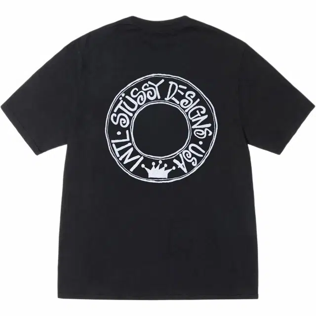 Stussy FW24 2024 BUANA TEE PIGMENT DYED logoT