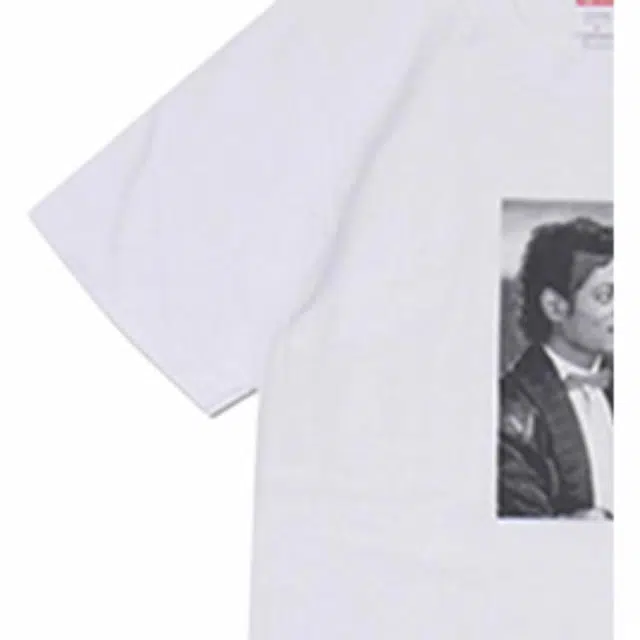 Supreme SS17 Michael Jackson Tee White T