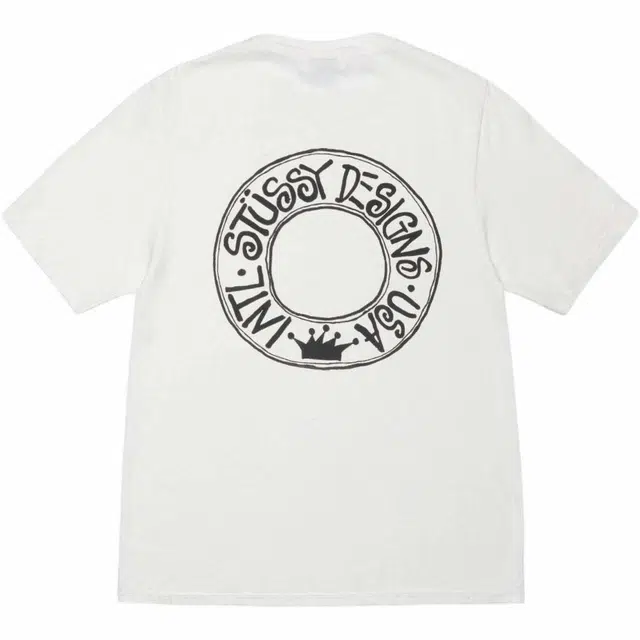 Stussy FW24 2024 BUANA TEE PIGMENT DYED logoT